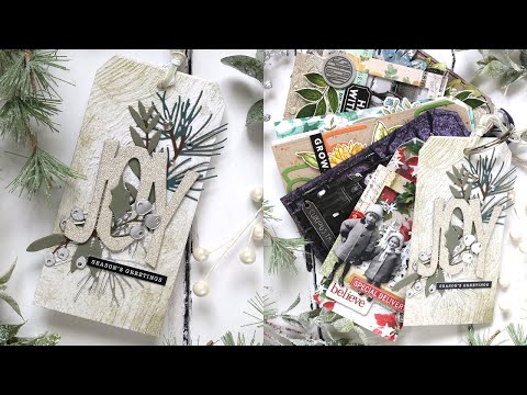 Tim Holtz Sizzix Festive Gatherings Thinlits Dies 666333 video