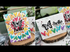 Simon Says Stamp Pawsitively Dazzling Gems Rainbow se108 Splendor