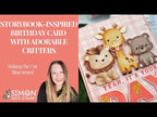 Simon Says Stamp Fable Sitting Bear Wafer Dies s1158 Always There ✨ Storybook-Inspired Birthday Card with Adorable Critters Nichol Spohr