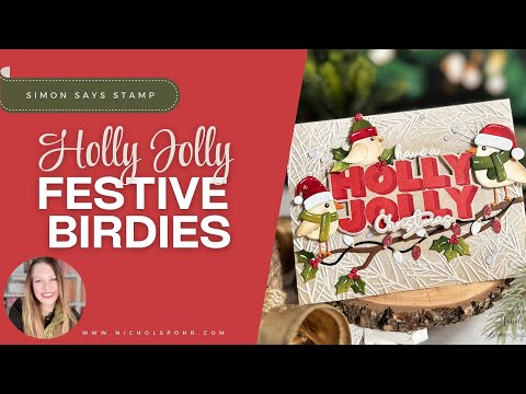 PREORDER Simon Says Stamps and Dies Holly Jolly set1095hj And Everything Nice