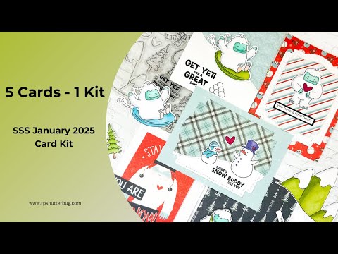 Simon Says Stamp Card Kit Get Yeti