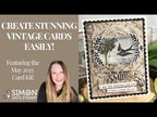Ranger Tim Holtz Distress Crayon Stormy Sky TDB52036 Vintage Cards Video