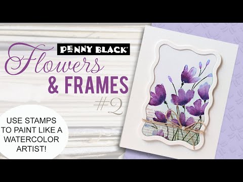 Penny Black Waves Thin Metal Creative Dies 51-902 video