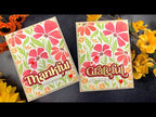 Simon Says Stamp Set of 4 Stencils Floral Whimsy ssst221683