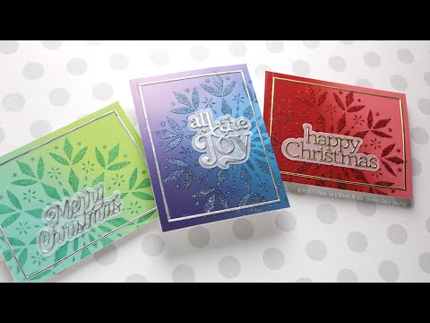 Brutus Monroe SCARLET Glitter Glaze bru6707 happy christmas