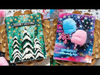 Pink and Blue Craft Fluffs Bundle setcf26 Use Up Those Backgrounds! Shine On Blog Hop with Simon Says Stamp Nina-Marie Trapani