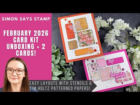 Simon Says Stamp Artful Palette Wafer Dies 1587sdc