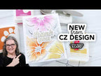 Simon Says Stamp Stencils and Dies Friendly Blossoms set1190fb In My Heart New releases at Simon Says Stamp | Making a card with me