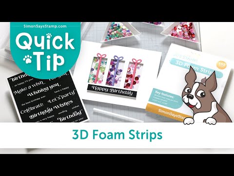 Simon Says Stamp Foam Adhesives Essentials Bundle set06ad Rain or Shine
