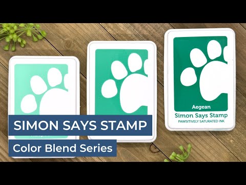 Simon Says Stamp Pawsitively Saturated Ink And Re-Inker Set Gradient 3