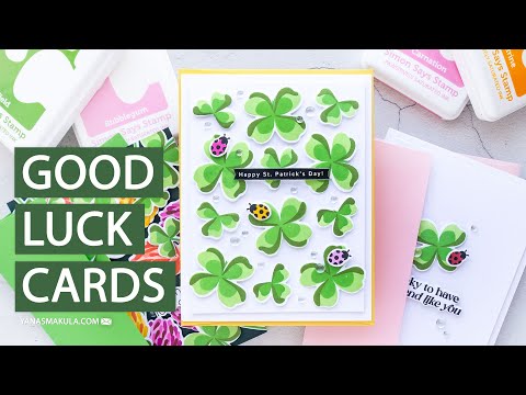 Simon Says Stamps and Dies Lots of Luck set734ll Splendor