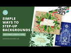Simon Says Stamp Greenery Swag Wafer Dies s893 All The Joy