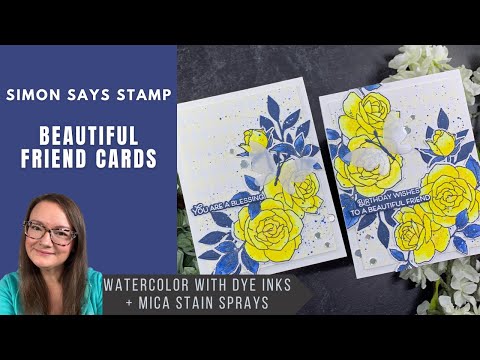 Simon Says Stamps and Dies Beautiful Friend Beautiful Friend Cards | Simon Says Stamp Amy Rysavy