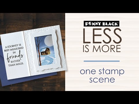 Penny Black Baroque Embossing Folder 65-024 video
