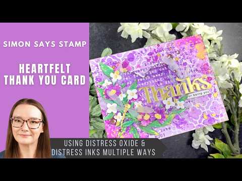Simon Says Stamp Fancy Thanks Wafer Dies sssd112802 Dear Friend