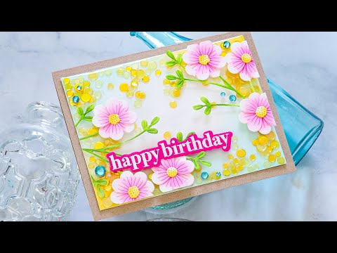 CZ Design Stamps and Dies Birthday Basics set740bb Splendor