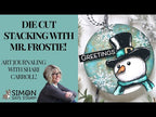 Tim Holtz Distress Spray Stain Salvaged Patina Ranger tss72782 Christmas Circle Journal Tag Video