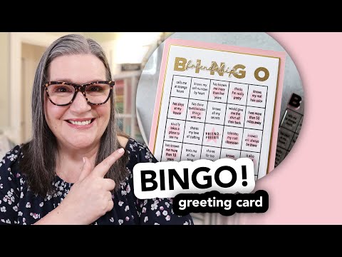 CZ Design Stamps And Dies Friendship Bingo