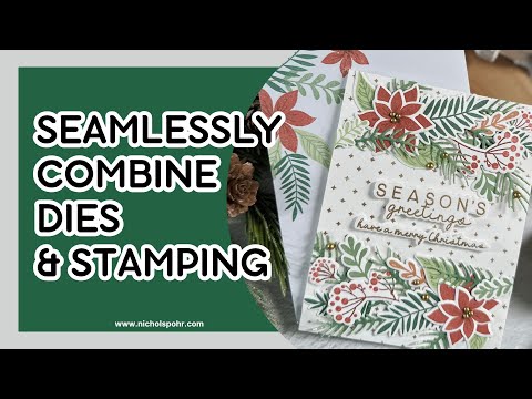 Simon Says Stamp Arching Spruce Sprig Wafer Dies s890 All The Joy
