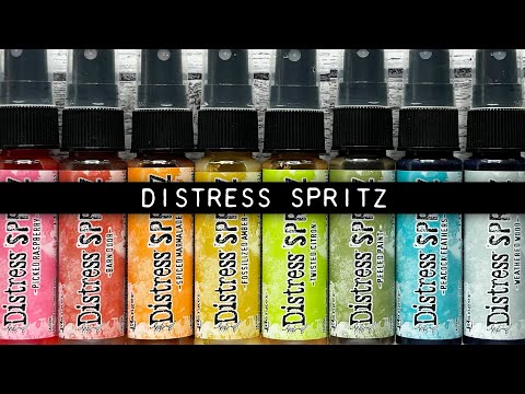 Tim Holtz Peeled Paint Distress Spritz tdu86406 Tim Holtz Livestream