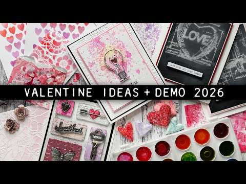 Tim Holtz Layering Stencil Lace ths034 video