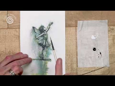 Cosmic Shimmer Dance Cling Stamps 07-0078-as video