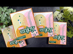 Simon Says Stamp Stencil Lined Arches ssst221700