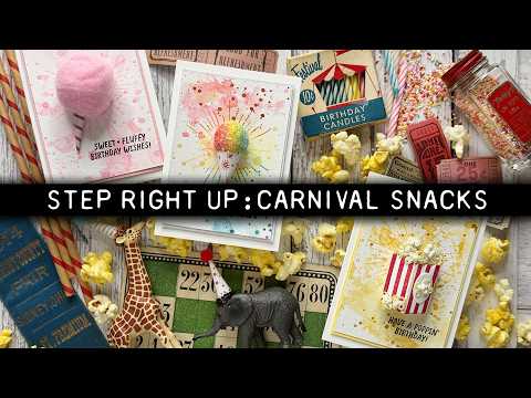 Tim Holtz Distress Oxide Ink Pad Spun Sugar Ranger tdo56232 Carnival Snacks Cards Video