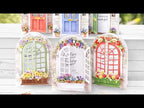 Katy Sue Designs Arched Floral Windows and Doors Card Making Kit 17-10102win video