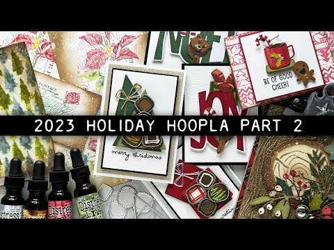 Tim Holtz Distress Oxide Ink Pad LUMBERJACK PLAID Ranger tdo82378 Christmas Ugly Sweater Project Video