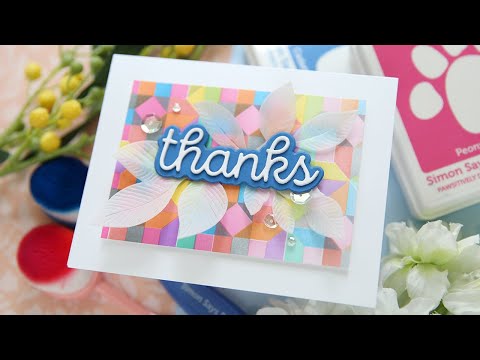 Simon Says Stamp Set of 2 Stencils 3D Box mt221704 Season Of Wonder
