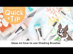 Simon Says Stamp Large Shading Brush st0211 NEW Exclusive Shading Brushes—See What They Can Do! Quick Tip