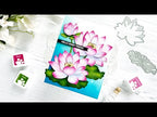 Honey Bee Lovely Layers Water Lily Die Set hbds-llwater Hello Sweet Friend Card Video