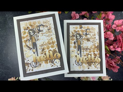 Tim Holtz Distress Oxide Spray Ground Espresso Ranger tso67726 Coffee Understands Video