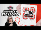 Simon Says Stamps and Dies Pop Art and Pieces set1283pa Cathy Makes a Card.. Inspired by Packaging