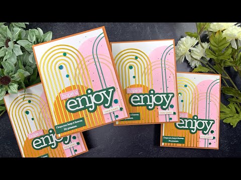CZ Designs Enjoy Phrases Wafer Dies czd211c