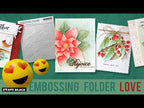 Penny Black 3D Berries Abound Stencils, Embossing Folder, and Cut Out Die Set video
