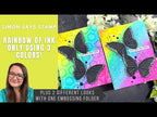 Simon Says Stamps and Dies With Thanks set968wt You Are My Favorite Easy Rainbow Watercolor Using ReInkers | Simon Says Stamp Amy Rysavy