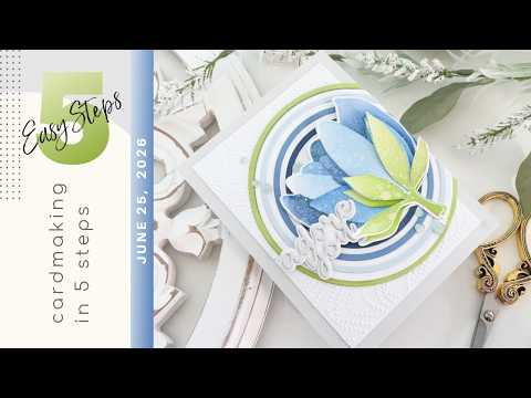 Simon Says Stencils and Dies Blooming Flower set1257bf Shine On The Easiest Way to Blend Multi-Colored Flowers | Simon Says Stamp Shine On Tina Smith