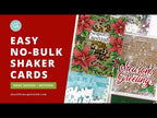 Pinkfresh Studio Festive Grid Coverplate Die 254624 Merry Wishes Card Video