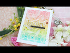 Simon Says Stamp Set of 3 Stencils Mosaic Tulips 1018st Splendor