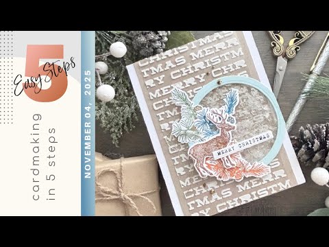 Tim Holtz Holiday Things Stamps with Simon Says Stamp Dies Bundle setht25