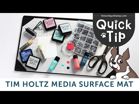 Tim Holtz Tonic Travel Media Surface Mat 4500e Your NEW Crafty Go-To Video