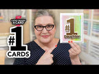 CZ Design Stamps and Dies Number 1 Words Bundle set1309no Every Happiness Cathy Zielske Makes a Card Live