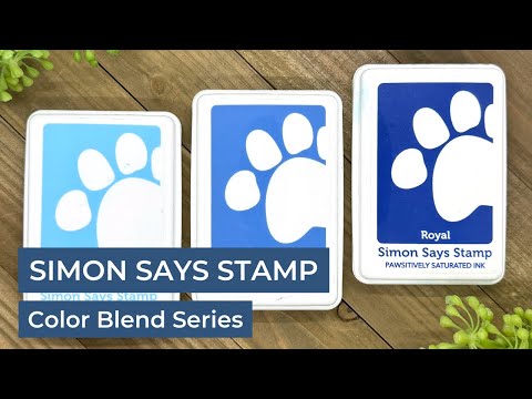 Simon Says Stamp Pawsitively Saturated Ink Set Gradient 2