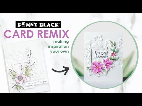 Penny Black Sparkle of Love Clear Stamps 31-183 video
