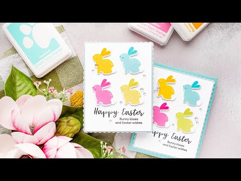 Simon Says Stamps and Dies Bunny Kisses set737bk Splendor