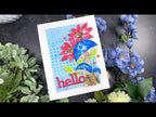 Simon Says Stamp ETCHED LAYERED DAISY STEM Wafer Dies s710