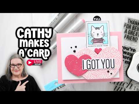 CZ Design Classic Friendship Wafer Dies czd291c Always There Cathy Makes an Interactive Slider Card Zielske
