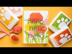 Simon Says Stamp Set of 4 Stencils Poppy Field ssst221690c